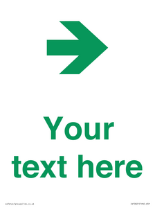 Custom Safe Condition inverse: Green right arrow